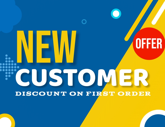 Discount for new customers